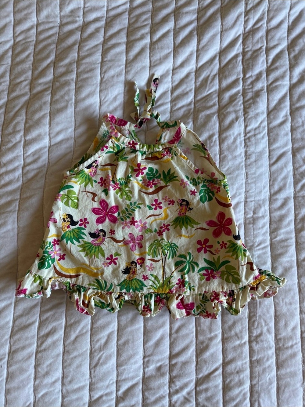 RJC Hawaii Tropical Hula Halter Top 24M Made in Hawaii